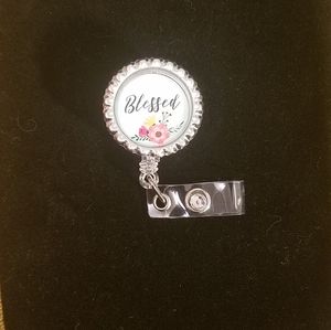 Badge reel  , ID holder inspirational badge reel